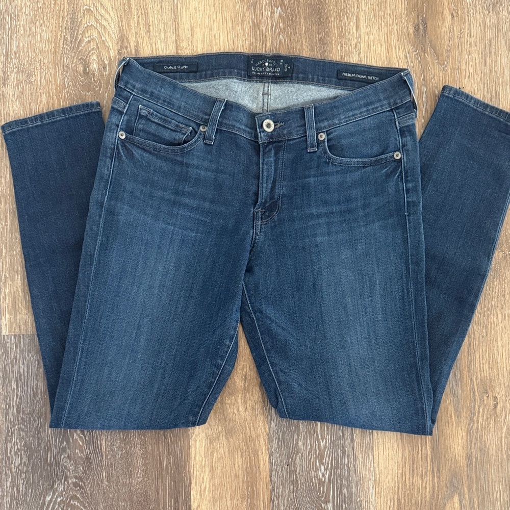 Lucky Brand Medium Wash Charlie Skinny